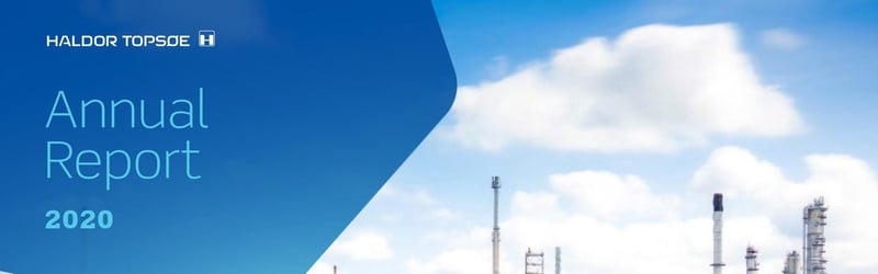 Annual results 2020 – Strong financial performance despite COVID-19: 5% revenue growth driven by high demand for Topsoe’s market-leading technologies