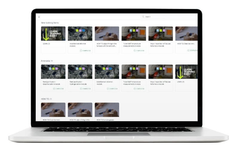 Topsoe academy platform