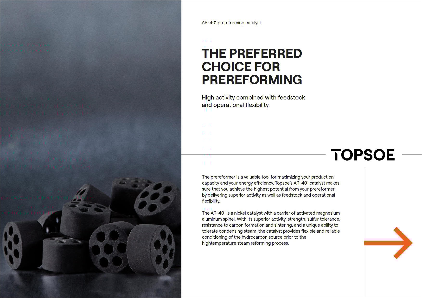 The preferred choice for prereforming  featured Image