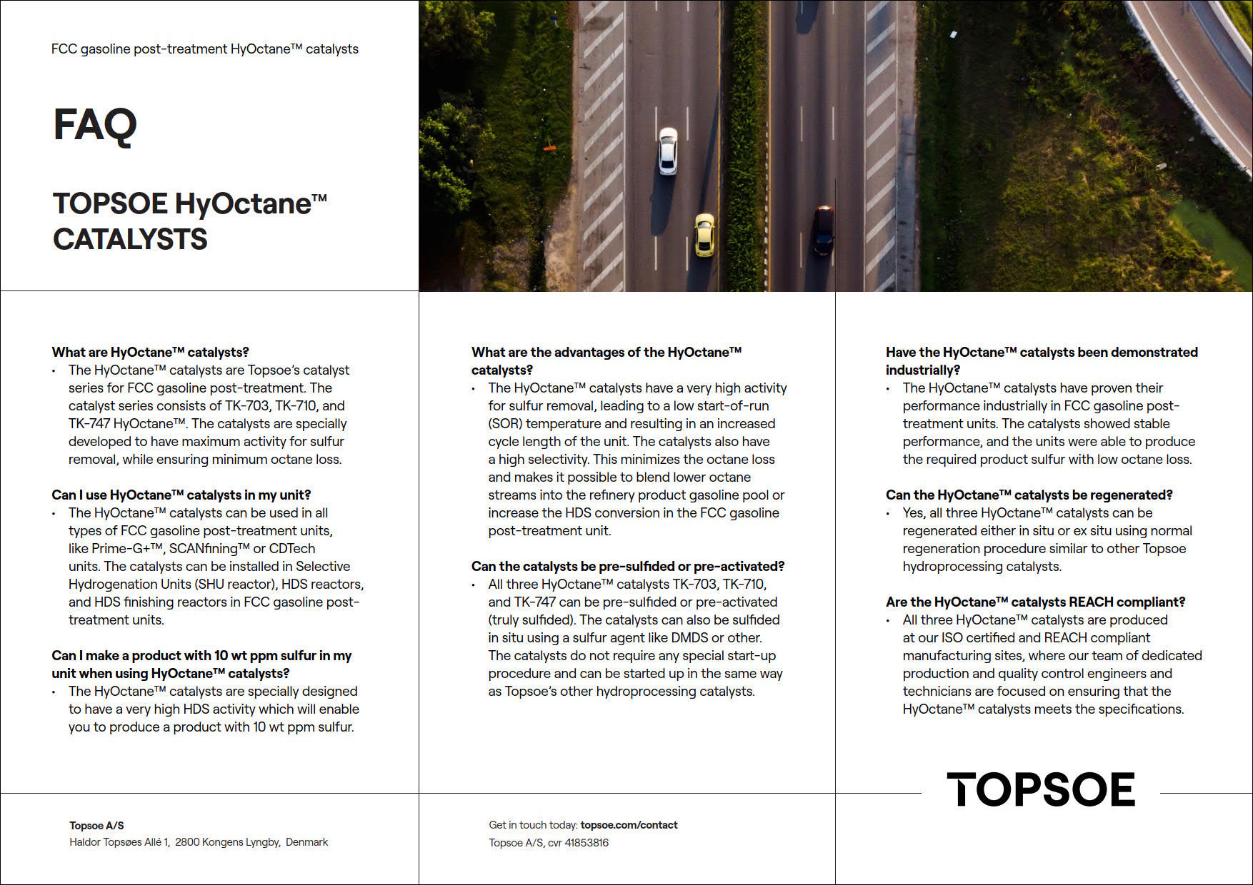 FAQ - Topsoe HyOctane™ catalysts featured Image