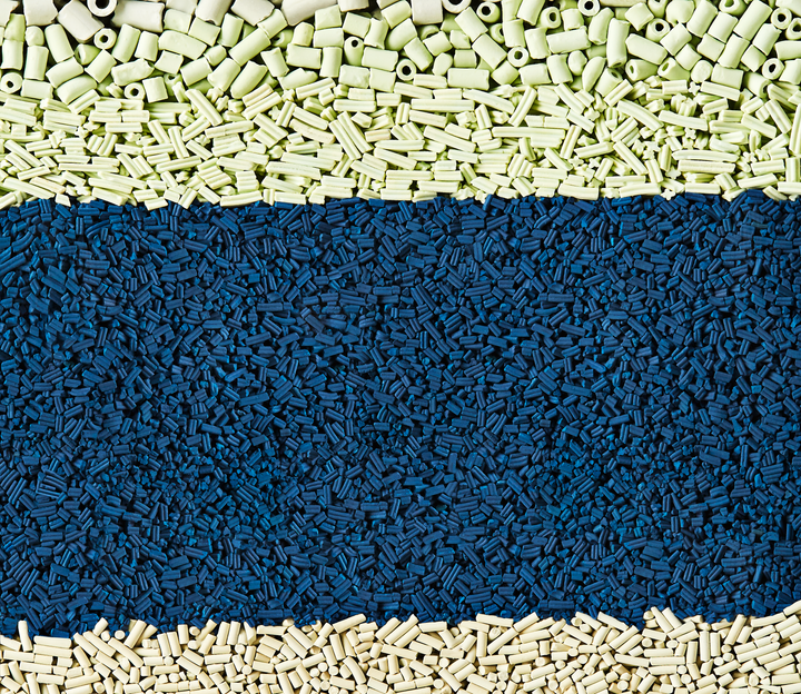 Illustration of grading catalysts for optimized catalytic performance